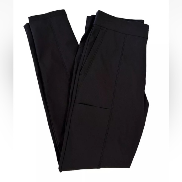 Athleta Wander Stash Skinny Pants Black Sz 4 / 29" Inseam Phone Pocket - Picture 2 of 5